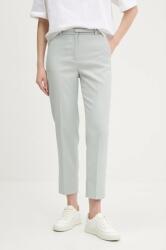 Abercrombie & Fitch nadrág női, zöld, magas derekú egyenes, KI156-5067 - zöld 30