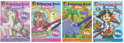  Kifestő könyv, 64 oldal, A5, 4 féle