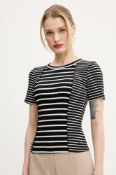 Desigual t-shirt SANDRINE női, fekete, 25SWTKAK - fekete M