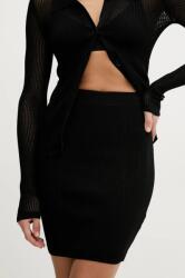 Guess szoknya MALIA fekete, mini, ceruza fazonú, W5GD88 Z3L10 - fekete M