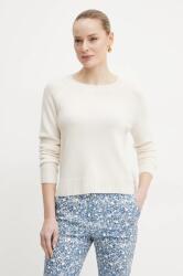 Max Mara kasmír pulóver könnyű, női, bézs, 2515361021600 - bézs L