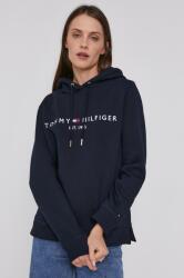 Tommy Hilfiger felső sötétkék, női, nyomott mintás - sötétkék S