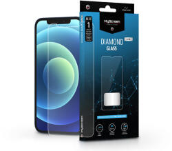 MyScreen Apple iPhone 12/12 Pro edzett üveg képernyővédő fólia - MyScreen Protector Diamond Glass Lite Full Glue - átlátszó - rexdigital