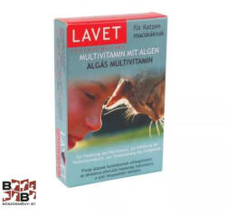 LAVET Algás Multivitamin tabletta cicáknak 50 db (LAVETALGAMULTI-CAT)