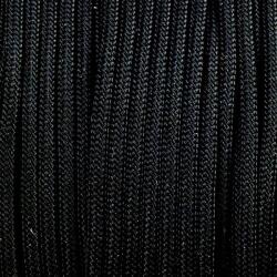  Paracord 350, méterben, 3 mm, szintetikus - fekete