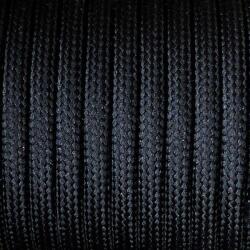  Paracord 550, méterben, 4 mm - fekete
