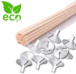  ECO lufi pálca + csésze, műanyagmentes, bambusz 40 cm (5998188352873)