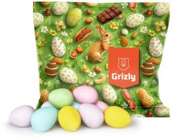 GRIZLY Ropogós színes mini tojások 100 g (Gmvb100)