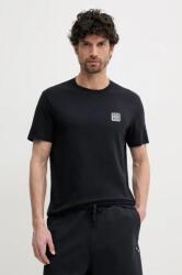 Giorgio Armani pamut póló sötétkék, férfi, sima, XM000546 AF10361 - sötétkék XL