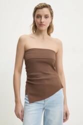Answear Lab top barna - barna M - answear - 9 590 Ft