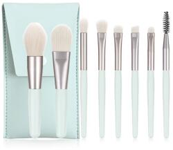 SELA Set 8 pensule make-up, Sela Glam Touch, turquoise