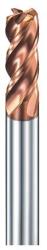 Bartools 3mm R0.2 L50 4 élű tórusz keményfém maró 50HRC-ig - Bartools - BR55-4ER-0302