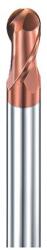 Bartools 4mm L50 2 élű gömbvégű keményfém maró 55HRC-ig - Bartools - BR60-2B-040