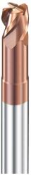 DHF 16mm R0, 5 tórusz maró aláköszörült szárral 55HRC-ig - DHF - UXR1605
