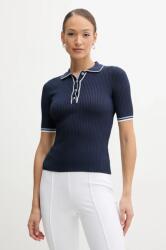 GUESS felső THALIA sötétkék, női, nyomott mintás, W5GR37 Z3L10 - sötétkék S