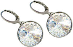 DIANA KÖRKAPCSOS DIANA fülbevaló - 14 mm (white patina) (2023020407)