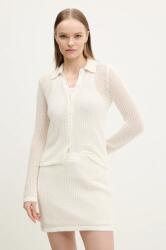 Abercrombie & Fitch pamut kardigán bézs, női, KI150-5172 - bézs S
