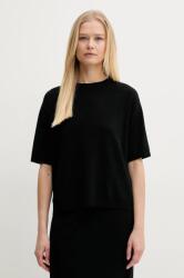 Max Mara pulóver könnyű, női, fekete, 2515361171600 - fekete S