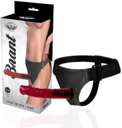 Harness Attraction - RNES BRANT 19 CM - O - 4 CM - Intim vonzalom: Elegáns hevederes stimuláció női kényelemre 19 cm hosszan, 4 cm átmérővel - vital-max