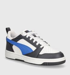 PUMA gyerek sportcipő Rebound V6 Lo Jr - kék 38 - answear - 27 990 Ft