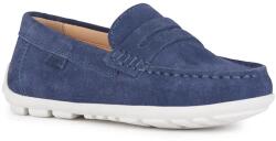 GEOX gyerek mokaszin velúrból NEW FAST - kék 33