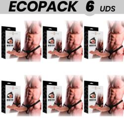 ECOPACK 6 DARAB - INTENZÍV ÜREGES HEVEDER DILDÓVAL 18 X 3.5 CM - Élvezze a szenvedélyes pillanatokat prémium minőségű intim tapasztalatokkal!