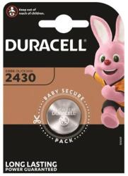 Duracell - CR2430 3V Lítium Gombelem (1 db) - Hosszú élettartamú és megbízható energiatartalék!