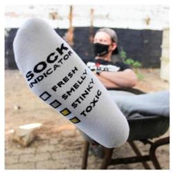  SMELLY Sk8erboy fehér zokni