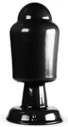  Zizi Bulk Intim Plug - Fekete, 12 cm x 6 cm - Érzéki Kényelem és Fedezet