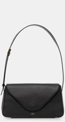 APC A. P. C. bőr táska sac daria flap fekete, PXBCD. F61901 - fekete Univerzális méret