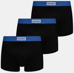 HUGO Blue boxeralsó 3 db fekete, 50546711 - fekete XL