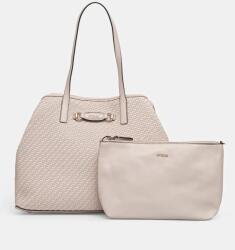 Guess kézitáska VIKKY - bézs Univerzális méret - answear - 44 990 Ft