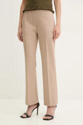 Marciano by Guess nadrág SUNNY női, barna, közepes derékmagasságú cigaretta fazonú, 5GGB17 7311A - barna 34