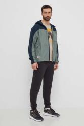Fjallraven rövid kabát High Coast Wind Jacket férfi, zöld, átmeneti, F82606 - zöld L