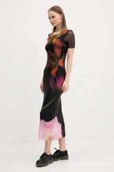 Desigual ruha ROTERDAM fekete, maxi, testhezálló, 25SWVK12 - fekete S