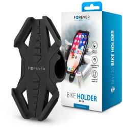 Forever Univerzális kerékpárra szerelhető telefontartó 4-6" méretű készülékekhez - Forever BH-120 Bike Holder - fekete