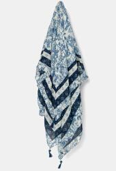 Pepe Jeans kendő BEGONA SCARF női, mintás, PL110702 - kék Univerzális méret