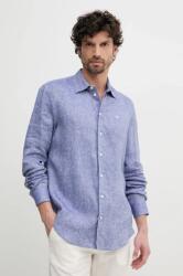 Giorgio Armani len ing férfi, galléros, lila, regular, 01SM0L 010F9 - lila XXL