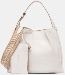 Gianni Chiarini bőr táska DORY fehér, BS 11636 RNGDBL-NAETN - fehér Univerzális méret