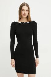 GUESS ruha LAUREN fekete, mini, testhezálló, 5RGK79 5036Z - fekete 34