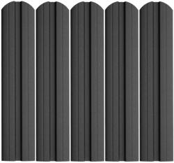 BILKA Sipca metalica pentru gard BILKA model Berna Visiniu Inchis Ral 3005 Mat 0.45 mm 100cm (24169)
