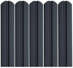 BILKA Sipca metalica pentru gard BILKA model Berna Gri Antracit Dublu Ral 7016 Mat 0.40 mm 100cm (21106)