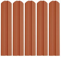 BILKA Sipca metalica pentru gard BILKA model Berna Caramiziu Ral 8004 Mat 0.45 mm 100cm (21369)