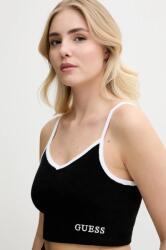 GUESS strand top fekete, E5GP00 KCQV1 - fekete XL