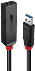 Lindy Adaptor Lindy USB 3.0 Active Extension Slim, material PVC, lungime (LY-43403)