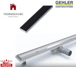 Gehler Rigola de dus Glasse 600X70 mm - inox 304 Gehler [GLASS]