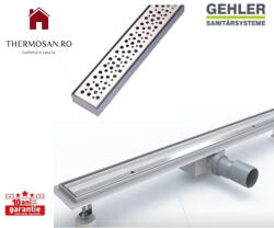 Gehler Rigola de dus Rainforest 600X70 mm - inox 304 Gehler [G026]