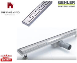 Gehler Rigola de dus Meandros 800X70 mm - inox 304 Gehler [G028]