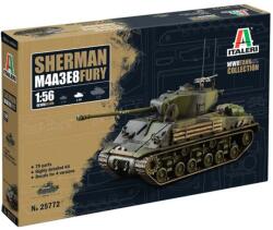 Italeri Mașină de model Italeri 1/56 M4A3E8 Sherman Fury (25772I)