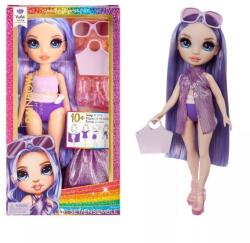 MGA Entertainment Rainbow High: Vízparti divat öltöztethető strandoló divat baba - Violet (507314EUC) - jateknet